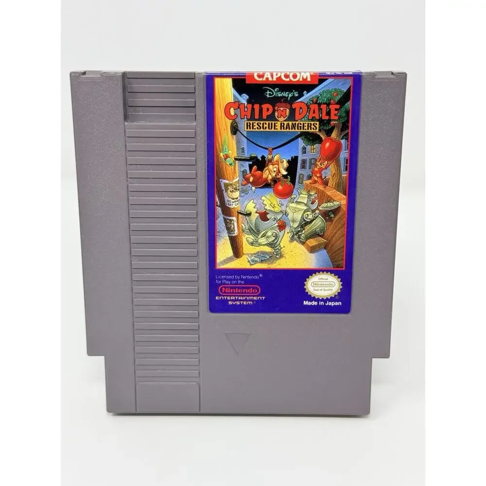 Chip N Dale Rescue Rangers NES 1990 Cartridge Only Tested Authentic